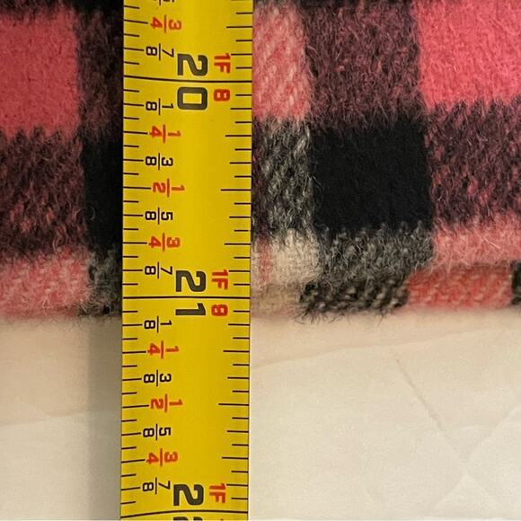 Talbots Pink Black Plaid Wool Blend Career Academia OfficeCore Skirt NWOT Size 8 - Picture 12 of 12